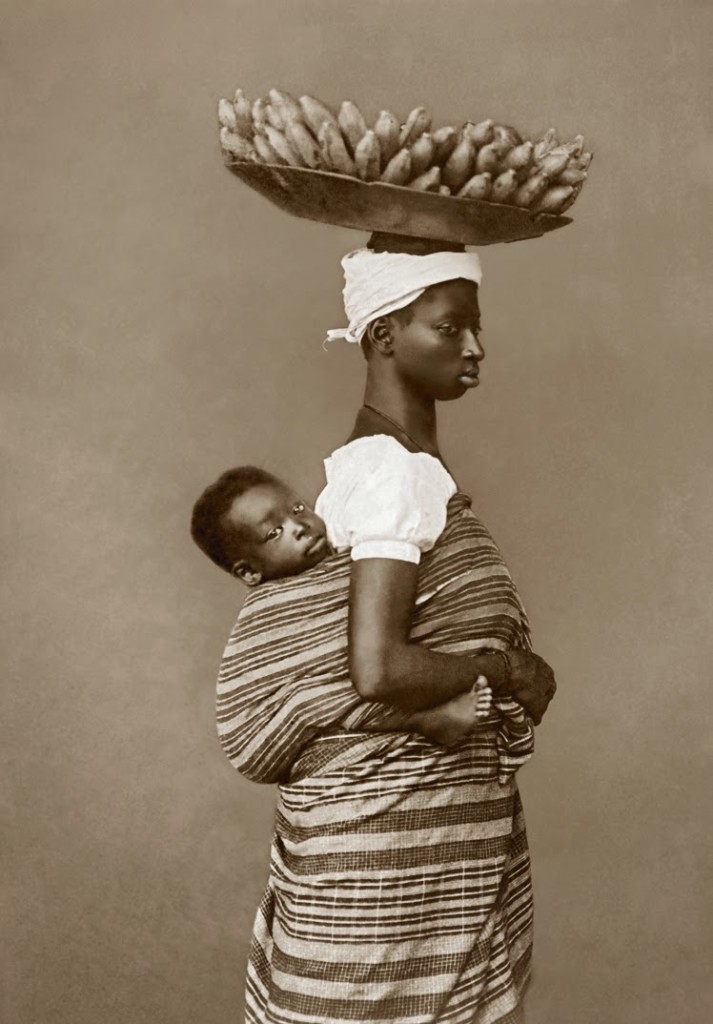 Negra com o filho, Salvador, em 1884 (Marc Ferrez/Acervo Instituto Moreira Salles).