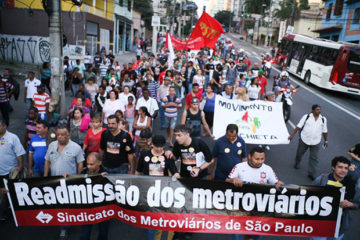 marcha metroviarios