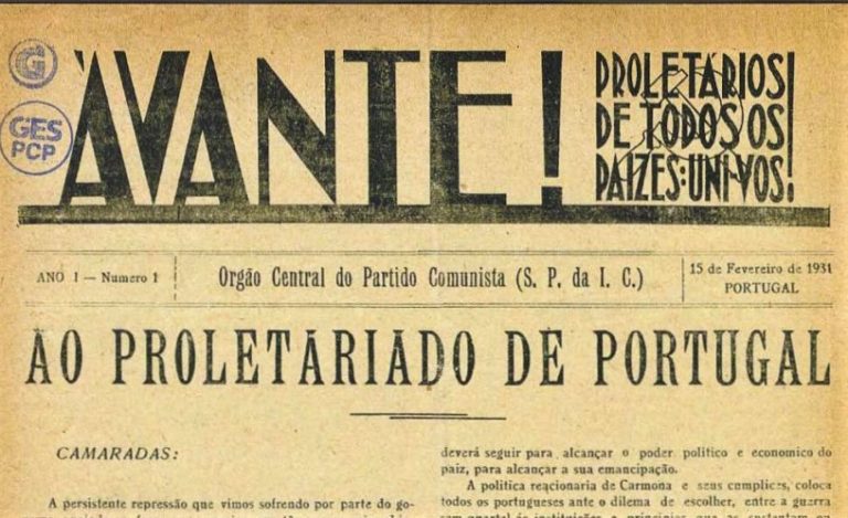 Avante 1931 Portugal