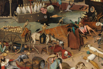 Prado Museum Bruegel the elder Pintura a oleo Detalhe de O triunfo da morte 1562