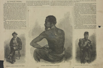 Library of Congress Mcpherson and Oliver ilustracao pagina de jornal escravo escravidao 1863