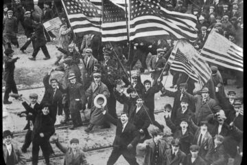 UNH Special Collections Sawyers desfile fim de greve Massachusetts Estados Unidos 1912