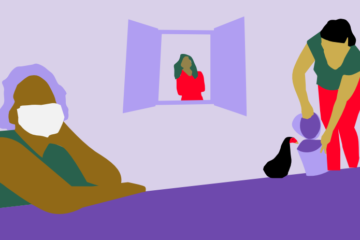 SOF Ilustracao mulheres coronavirus mascara