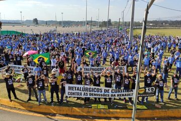 Sindicato dos Metalúrgicos de Curitiba greve Renault Curitiba 2020