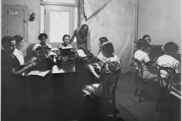National Archives and Records Administration mulheres desemprego Arcola Estados Unidos 1934