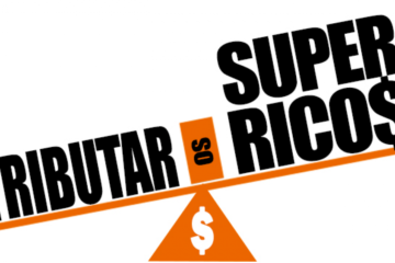IJF Ilustracao campanha Tributar os Super ricos