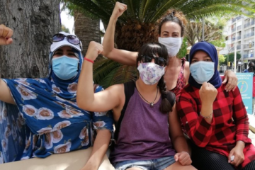 La laboratoria Jornaleras de Huelva en Lucha mulheres