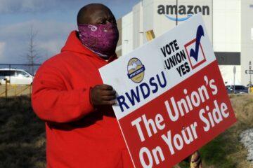 Reeves trabalhador Amazon sindicato Alabama Estados Unidos 2021