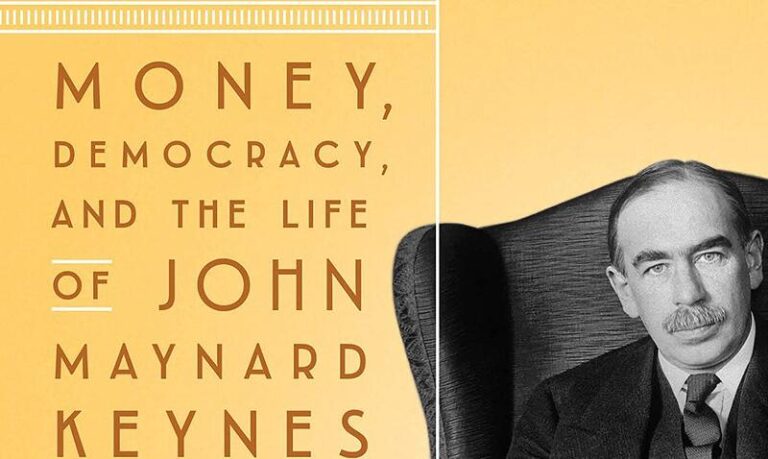 Amazon capa do livro Money democracy and the life of John Maynard Keynes