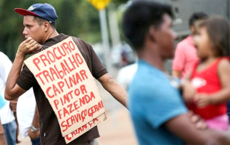 agencia brasil – camargo – desemprego precarizacao crise