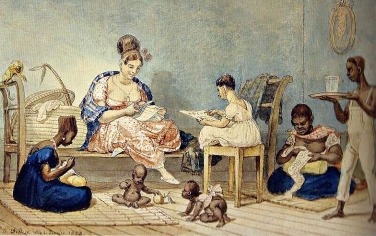 debret escravidao trabalho domestico