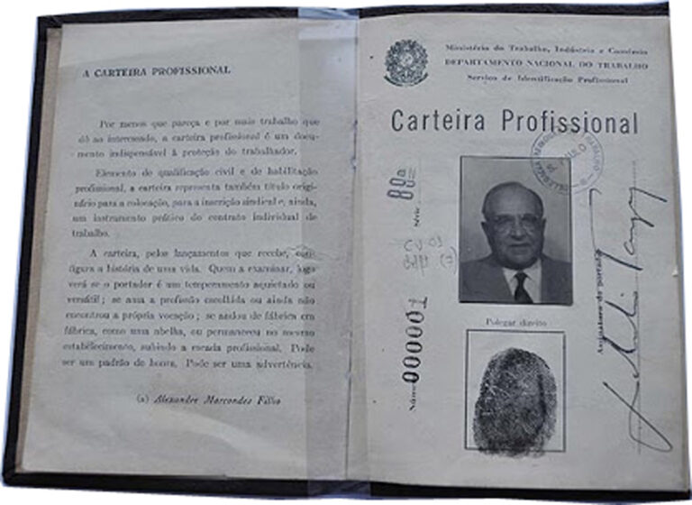 carteira de trabalho getulio trt7