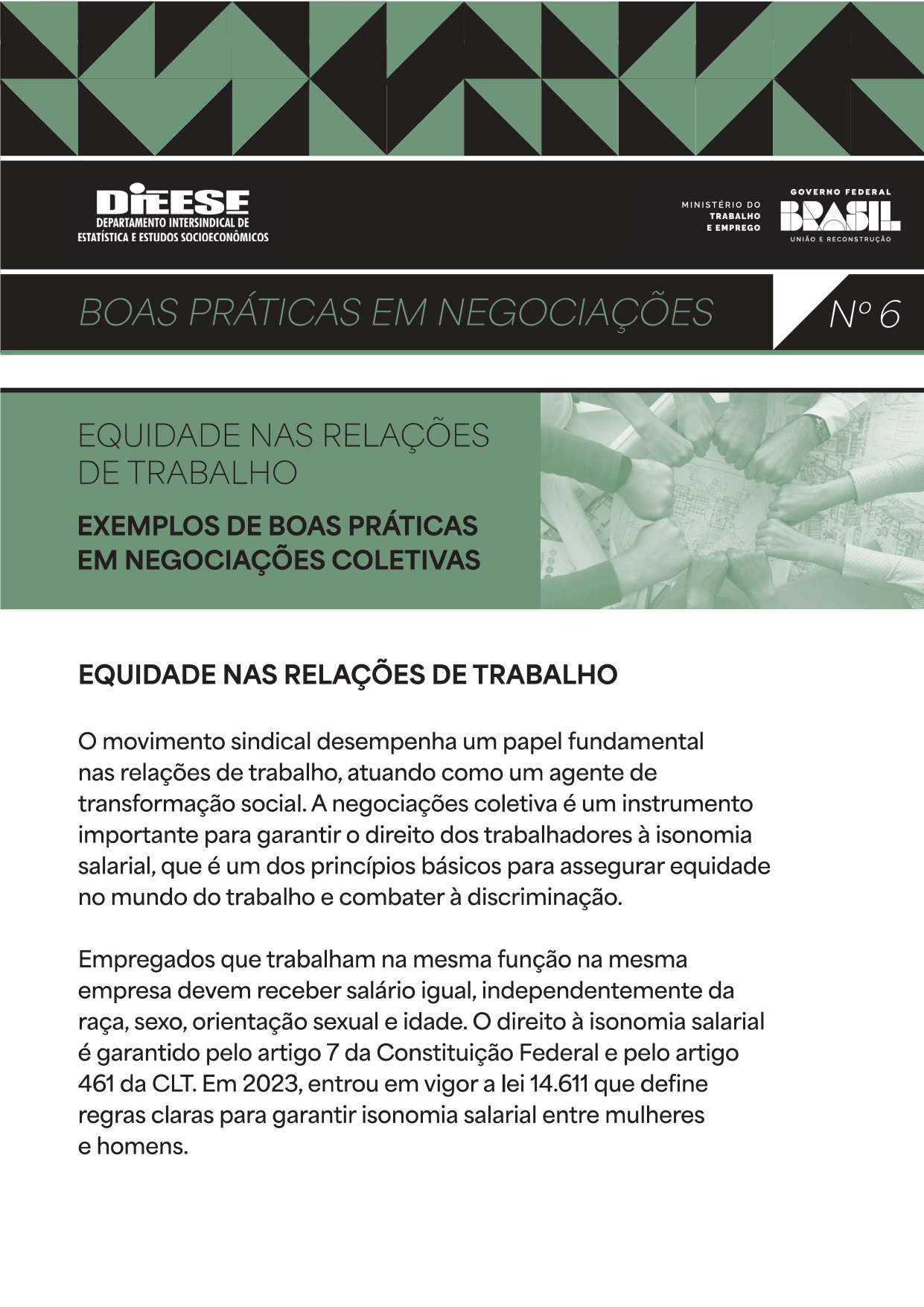 capa boas práticas dieese n6