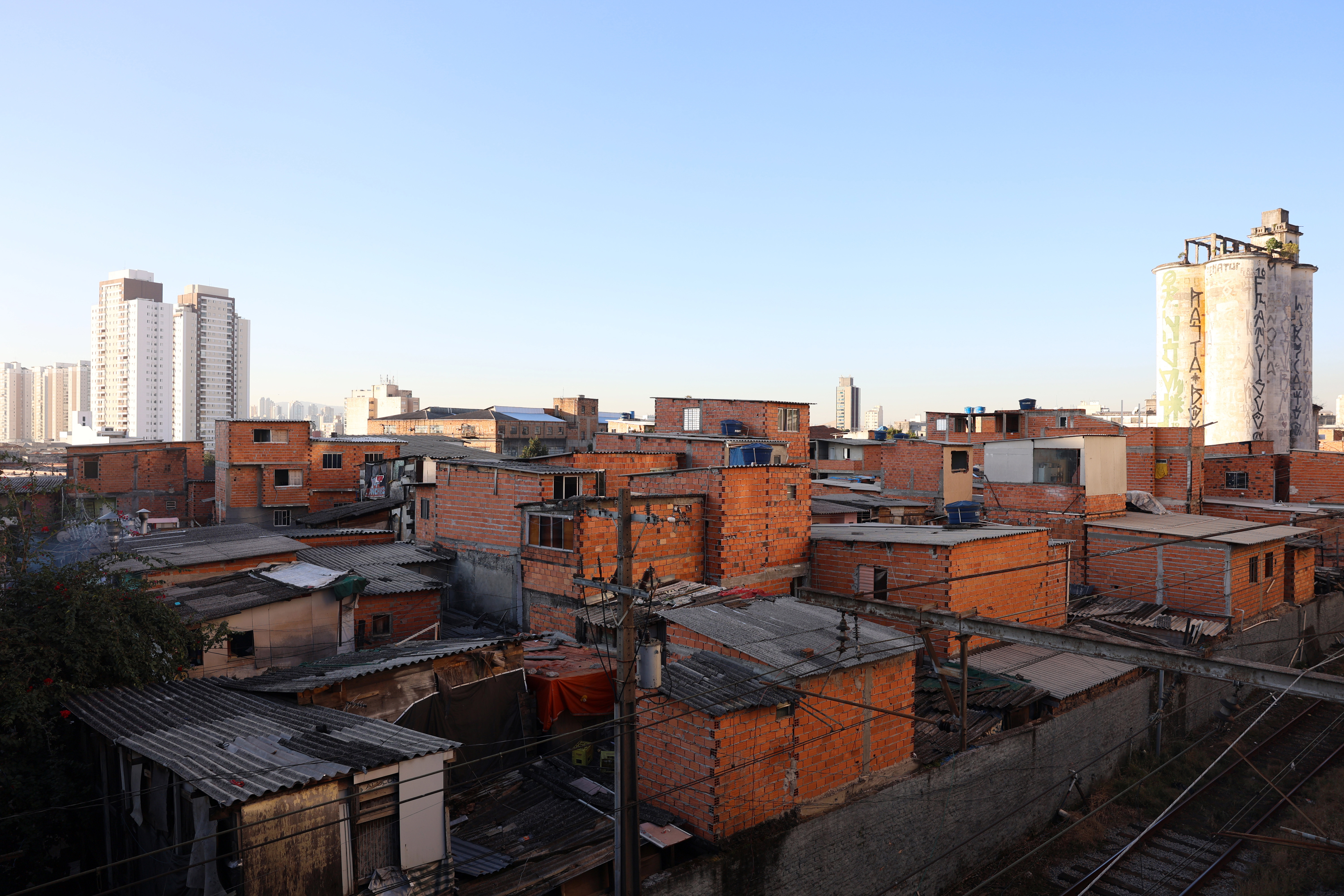 Favela do Moinho no centro de São Paulo