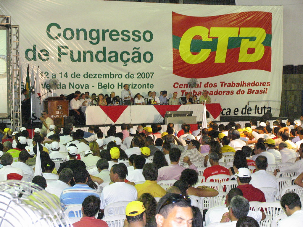 14 de dezembro de 2007: é criada a Central dos Trabalhadores e Trabalhadoras do Brasil (CTB)