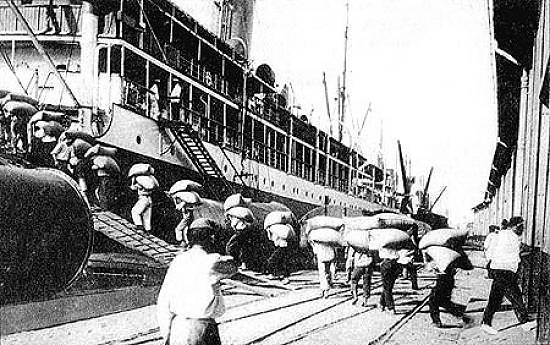 09 de setembro de 1908: início da “greve das oito horas” no Porto de Santos